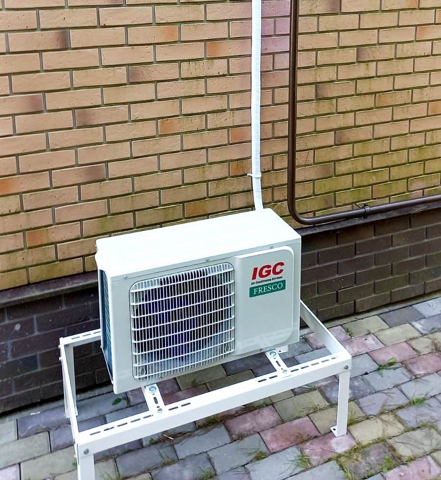 Установка кондиционеров в д. Кабицыно