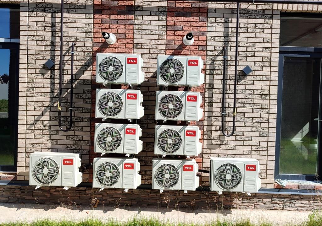 Установка кондиционеров в д. Верховье