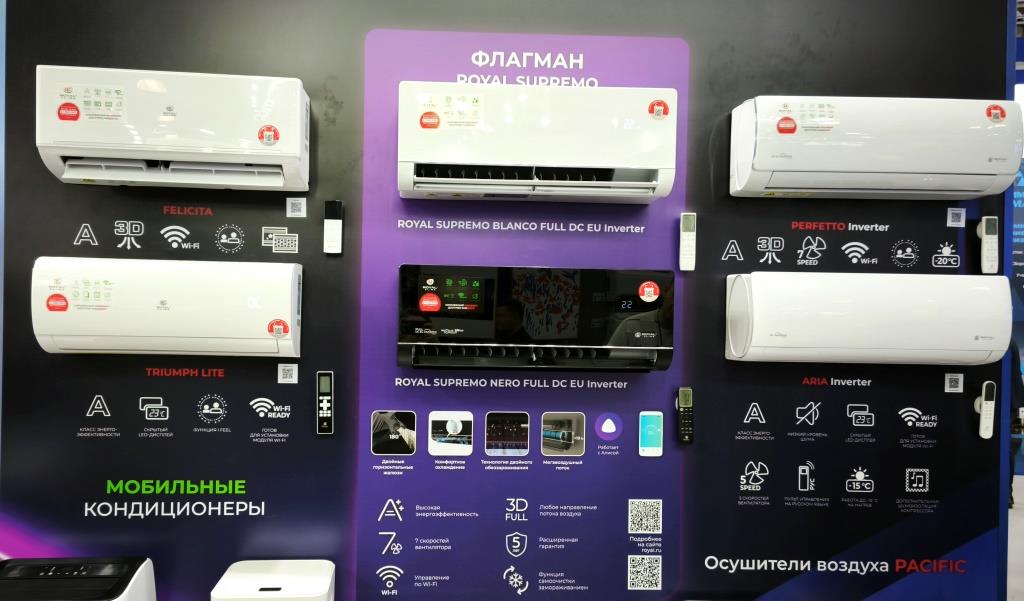 Широкий ассортимент кондиционеров в п. Коммунарка, Новая Москва