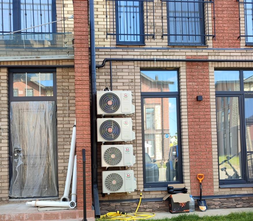 Установка кондиционеров в п. Молодёжный