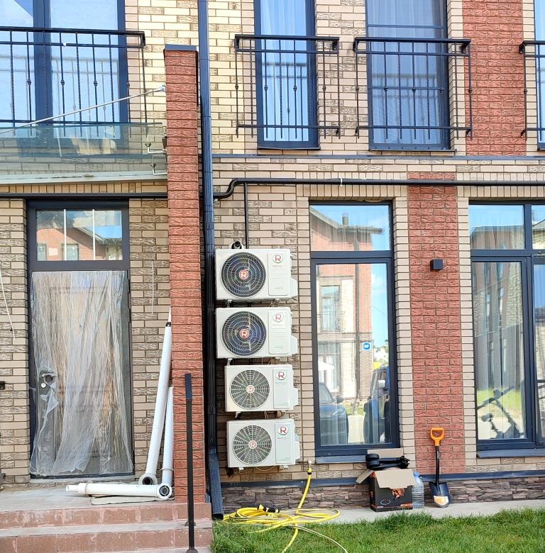 Установка кондиционеров в пос. Новая Ольховка