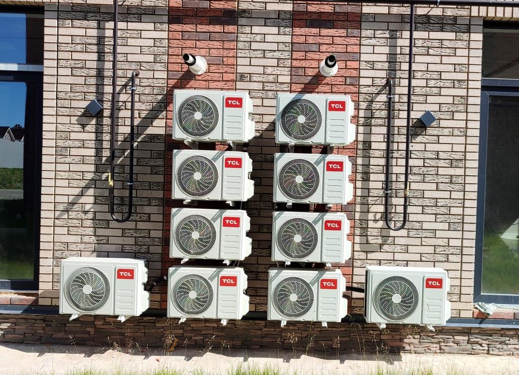 Установка кондиционеров в с. Спас-Загорье